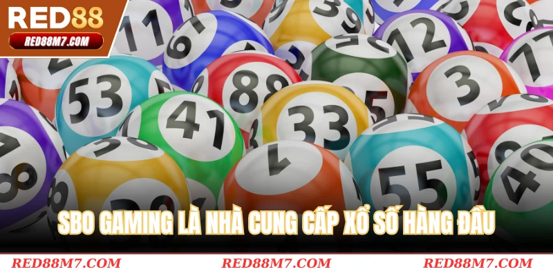 SBO Gaming là nhà cung cấp xổ số hàng đầu